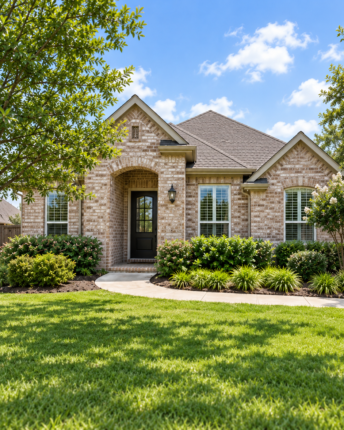 North Texas brick home